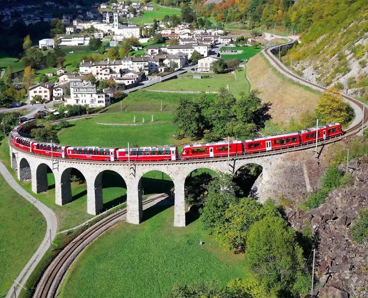 Al Campanile - Valtellina - 15 Min Da Bernina Express Lägenhet Grosotto